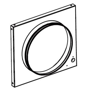 S&P KIT IC/OC HE 04 H Paneelstutzen, horizontal, DN200, VPE 2