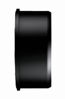 gebavent Endkappe Typ EK 100 DN 100, schwarz