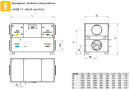 S&amp;P CADB-HE-D 08 LV ECOWATT WRG-Ger&auml;t, EC, Gegenstrom-WT, vertikal