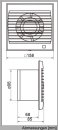 S&amp;P DECOR-100 CRZ Kleinraumventilator