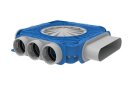 Tube F HV Vert. 9x63/S151 Verteiler horizontal, Anschluss...