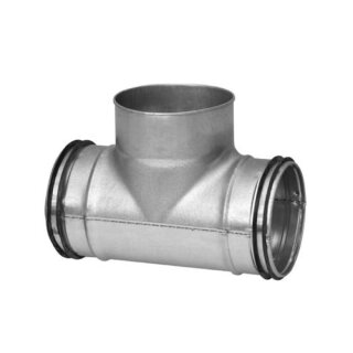 Spiral TCPMU 125-125 T-Stück mit Muffe