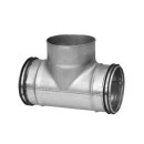 Spiral TCPMU 125-125 T-Stück mit Muffe