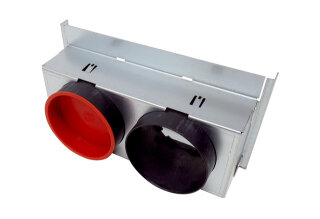 MC Blechadapter WS 75 A für Anschluss Flexrohr (0093.1585)