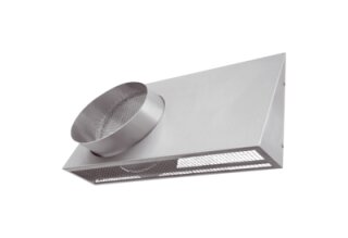 AKW-R-160 Kombi-Wandstutzen DN 160, Aussenluft rechts (0044.0199)