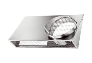 AKW-L-200 Kombi-Wandstutzen DN 200, Aussenluft links (0044.0224)