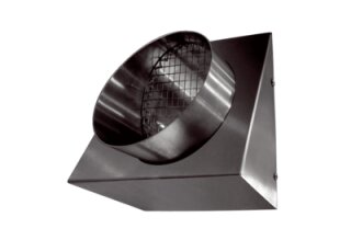 AW-FL-315-SO Wandstutzen Fortluft DN 315, Sonderfarbe (0044.0397)