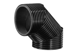 ISO-FB-160-90 /45 Lüftungsrohrbogen, wär Dampfdiffusionsdicht. Für KWL. (0045.0666)