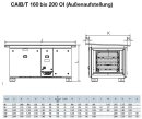 S&amp;P CAIT-160 M5 KVSC PRO-REG ID LOI Zuluftger&auml;t, KVS/PWW, links, wetterfest