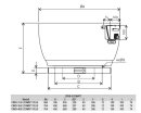 S&amp;P CRVB-250 N ECOWATT Dachventilator, vertikal, EC