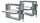 Systemair S-SA2-250x250-B230 EK, eckig, 230V Motor u. Endschal, Multi (158035)