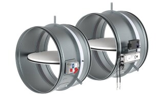 Systemair FDR-3G-450-H0 BSK, rund mit Schmelzlot (163162)