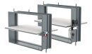 Systemair FDS-3G-1100x250-H0 BSK, eckig mit Schmelzlot...