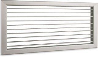 Systemair NOVA-A-1-2-525x125-H-SW Gitter, Alu, 1-reihig, Klemmfeder, horiz (216663)