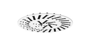 Systemair VVKR-A-R-300-8-B-SW Dralldurchlass rund, Stahl RAL9003,Lam.  (217915)