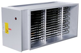 Vorheiz. Topvex 12kW 500x400 EL Vorheizregister für Topvex, Eckig