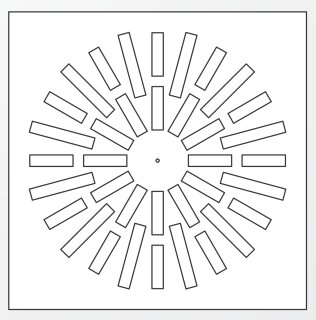 Strulik Dralldurchlass DS-A BG600, Abluft, mit 36 Öffnungen, RAL9010