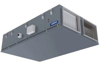 Reco-Boxx 3300 Flat-H-R / EV / WN Luft-L mit E-Vor- und Wassernachheizregister (0040.2105)