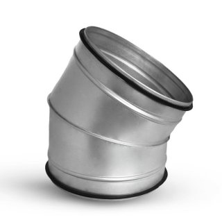 Segmentbogen 30° NW 300 mit Dichtung