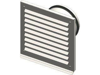 Außenwandblende Design DN125