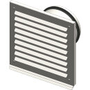 Viessmann Außenwandblende Design DN180 (Edelstahl)
