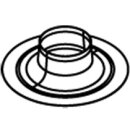 Viessmann Flachdachanschluss - Stück DN125