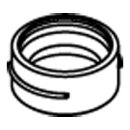Viessmann Verbindungsmuffe schiebbar DN180 (EPP)