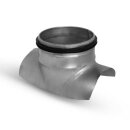 Sattelstutzen 90° mit Dichtung