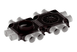 MC Luftverteiler doppelt MA-FDV12-75 12 Anschlüsse DN 75 (0059.2128)