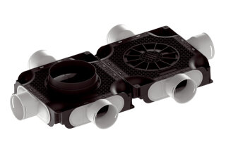 MC Luftverteiler doppelt MA-FDV6-90 6 Anschlüsse DN 90 (0059.2129)