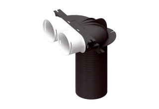 MC Umlenkstück MA-U2-90 2 x Flexrohre Nennweite 90 (0059.2118)