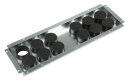 Vallox Adapterplatte 12 Abgaenge Flatbox/Luftverteiler SD
