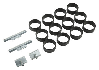 Vallox Kunststoffnippelset Adapterplatte Flatbox