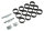 Vallox Kunststoffnippelset Adapterplatte Flatbox