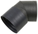 Vallox ISO-Bogen EPE/125/45 inkl. Muffe, DN 125, 45 Grad