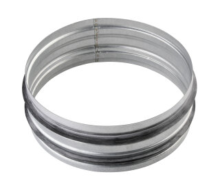 Vallox Anschlussmuffe DN 200 Geraetestutzen DN 200 zu ISO-Rohr DN 200