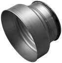 Vallox Anschlussmuffe DN 160-200 ISO-Rohr DN 160 zu WSG 200