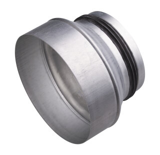 Vallox Anschlussmuffe DN 160-125 Luftverteiler DN 160 zu ISO-Rohr DN 125