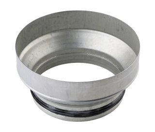 Vallox Anschlussmuffe DN 250-200 WSG 250 zu ISO-Rohr DN 200