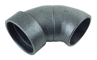 Vallox ISO-Bogen EPP/180/90 inkl. Muffe, DN 180, 90 Grad