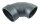 Vallox ISO-Bogen EPP/180/90 inkl. Muffe, DN 180, 90 Grad