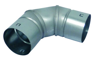 Vallox Bogen R63/90 Rundrohr 63 mm, 90 Grad