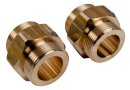 Wolf Doppelnippel G 1 1/4" - G 1 1/4" Satz a 2...