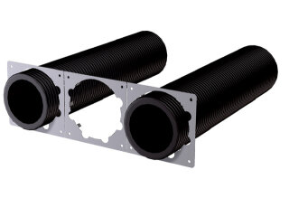 MC Montageplatte WS 120 Trio L MP Montageplatte für Trio Geräte (0092.0587)