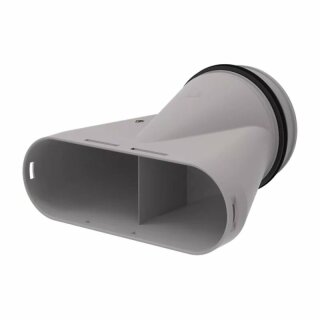 Tube F Adapter varia/125 asym Adapter für varia. Verteiler DN125 asym.