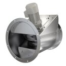 Systemair AxZent 450EC DN 450, 230V/50Hz, 1~, EC, Stahl...