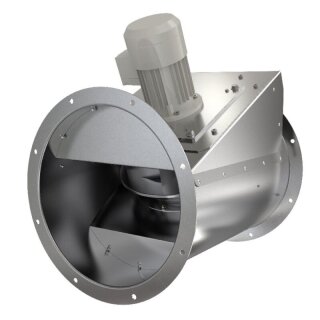 Systemair AxZent 560EC DN 560, 230V/50Hz, 1~, EC, Stahl verz. (382391)