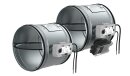 Systemair S-RA1-560-B24 EK, rund, Single, 24V Motor u....