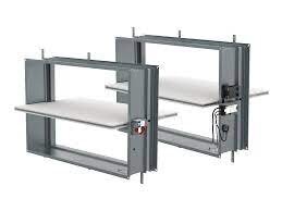 Systemair FDS-EI90S-600x850-B24T BSK, eckig mit 24V Federrücklaufmotor u. (169487)