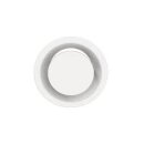 Systemair EFF-DE-200-SW Abluftventil, Stahl, RAL9003, DN...